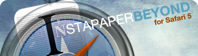 Instapaper Beyond for Safari 5 header image